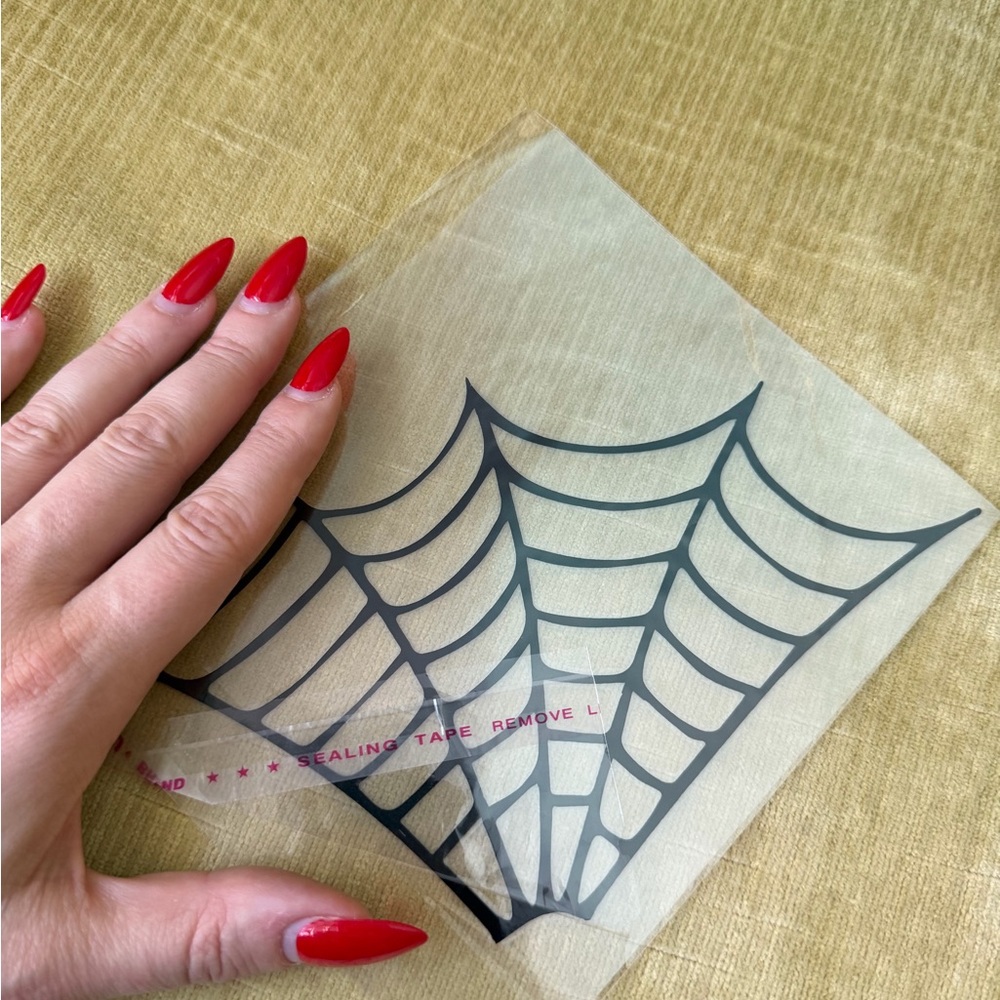 Spider Web Sticker - Picture 2 of 3